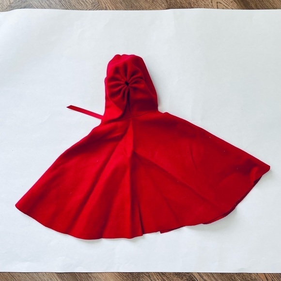 Vintage American Girl Felicity Merriman Doll Retired Rare Red Cardinal Cloak - Picture 4 of 8